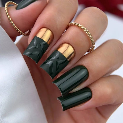 NAILSOFTHEDAY Let's Special Green glass — vernis gel émeraude pour ongles couvrant en une seule couche, 10 ml