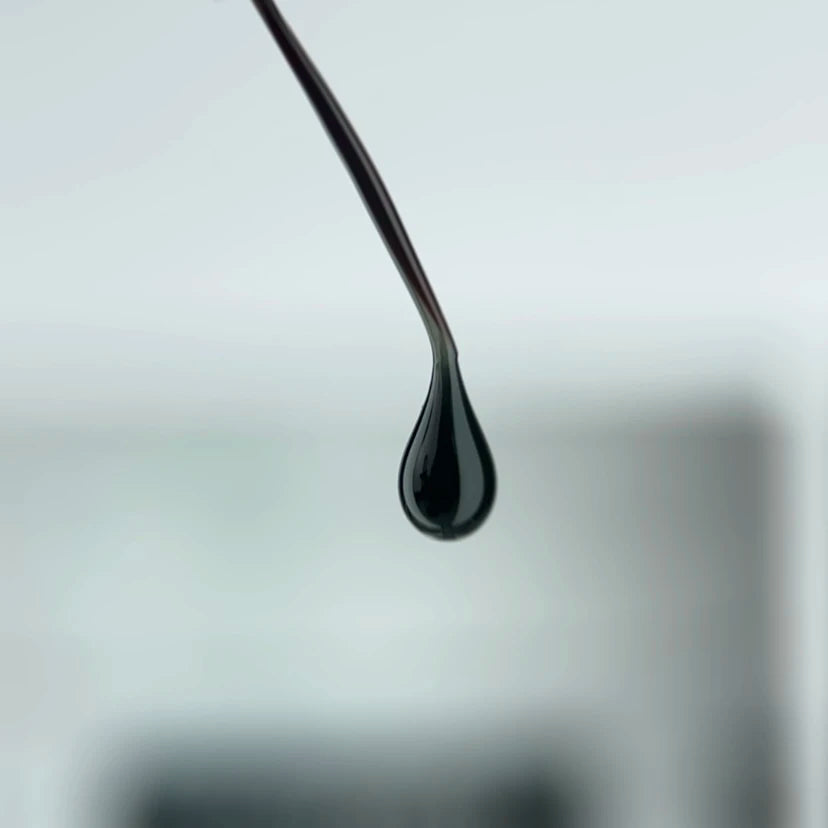 NAILSOFTHEDAY Builder gel 54 Vitrage — black stained-glass builder gel for nail extensions, 15 ml