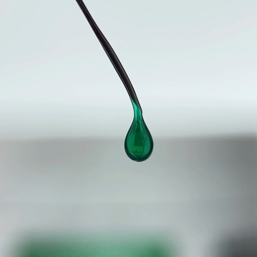 NAILSOFTHEDAY Builder gel 52 Vitrage — green stained-glass builder gel for nail extensions, 15 ml