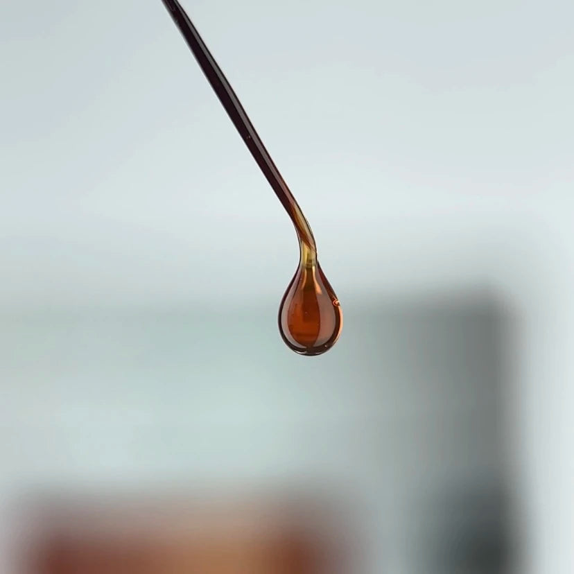 NAILSOFTHEDAY Builder gel 49 Vitrage — caramel stained-glass builder gel for nail extensions, 15 ml