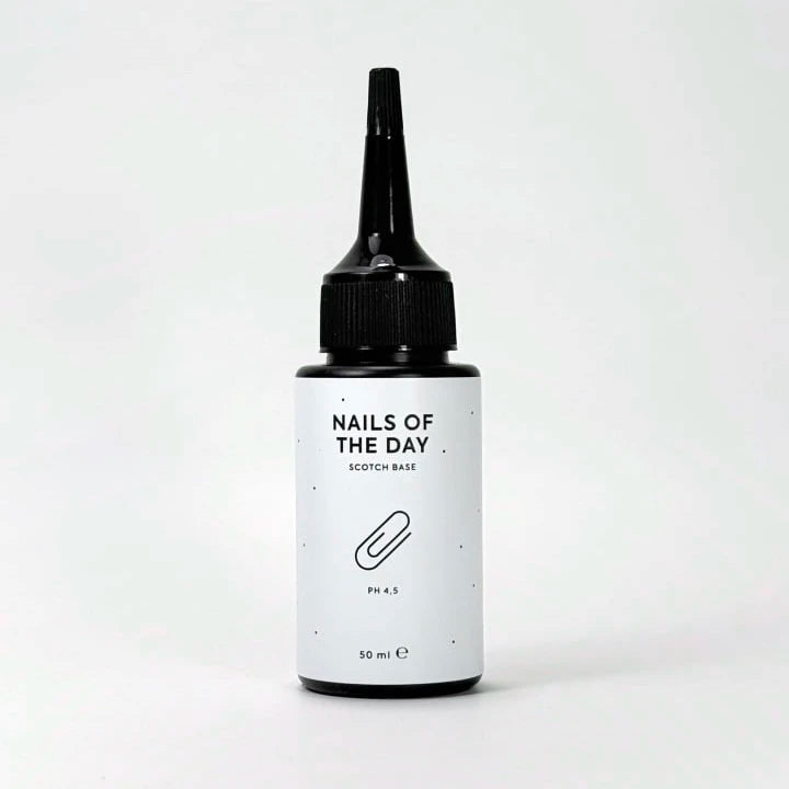 NAILSOFTHEDAY Scotch Base — адгезивна рідка база для нігтів, 50 мл (refill)
