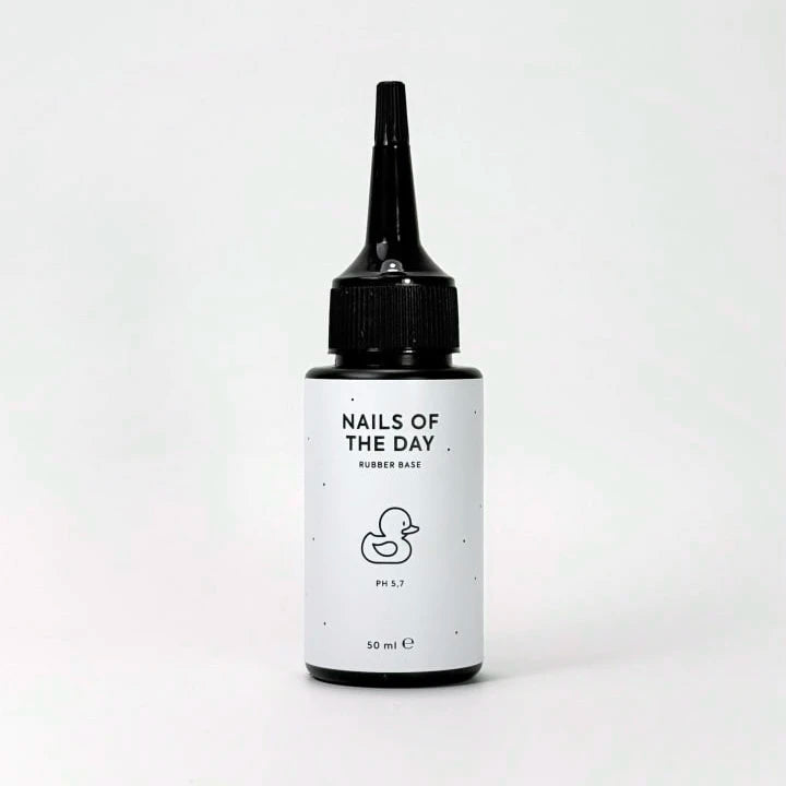 NAILSOFTHEDAY Rubber Base – base in gomma per unghie, 50 ml (refill)