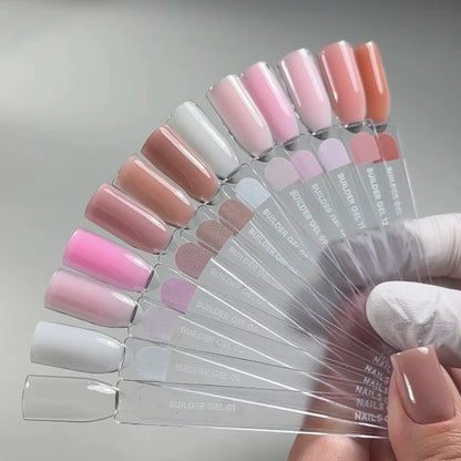 NAILSOFTHEDAY Builder Gel 11 — light pink gel for nail extensions, 15 ml