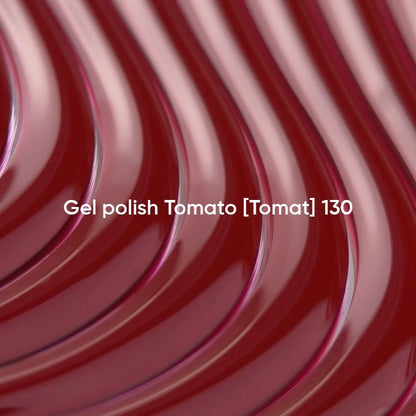 NAILSOFTHEDAY Gel polish Tomato [Tomat] 130 — томатно-червоний гель-лак, що перекривається в один шар, 10 мл