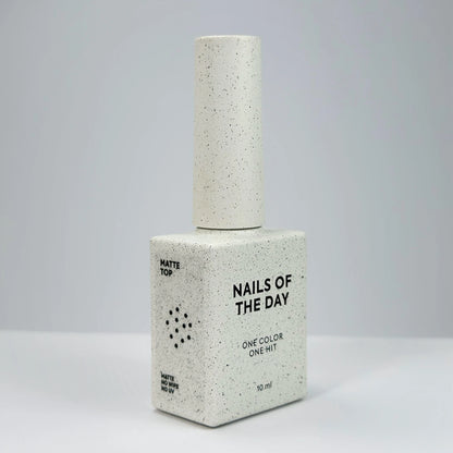 NAILSOFTHEDAY Matte top no wipe – matte top without a sticky layer, with UV filters, 10 ml