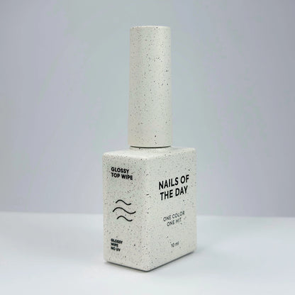 NAILSOFTHEDAY Glossy top wipe - glossy top with a sticky layer, without UV filters, 10 ml