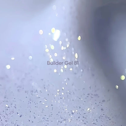 NAILSOFTHEDAY Builder Gel 81 — milky builder gel with shimmer, 15 ml