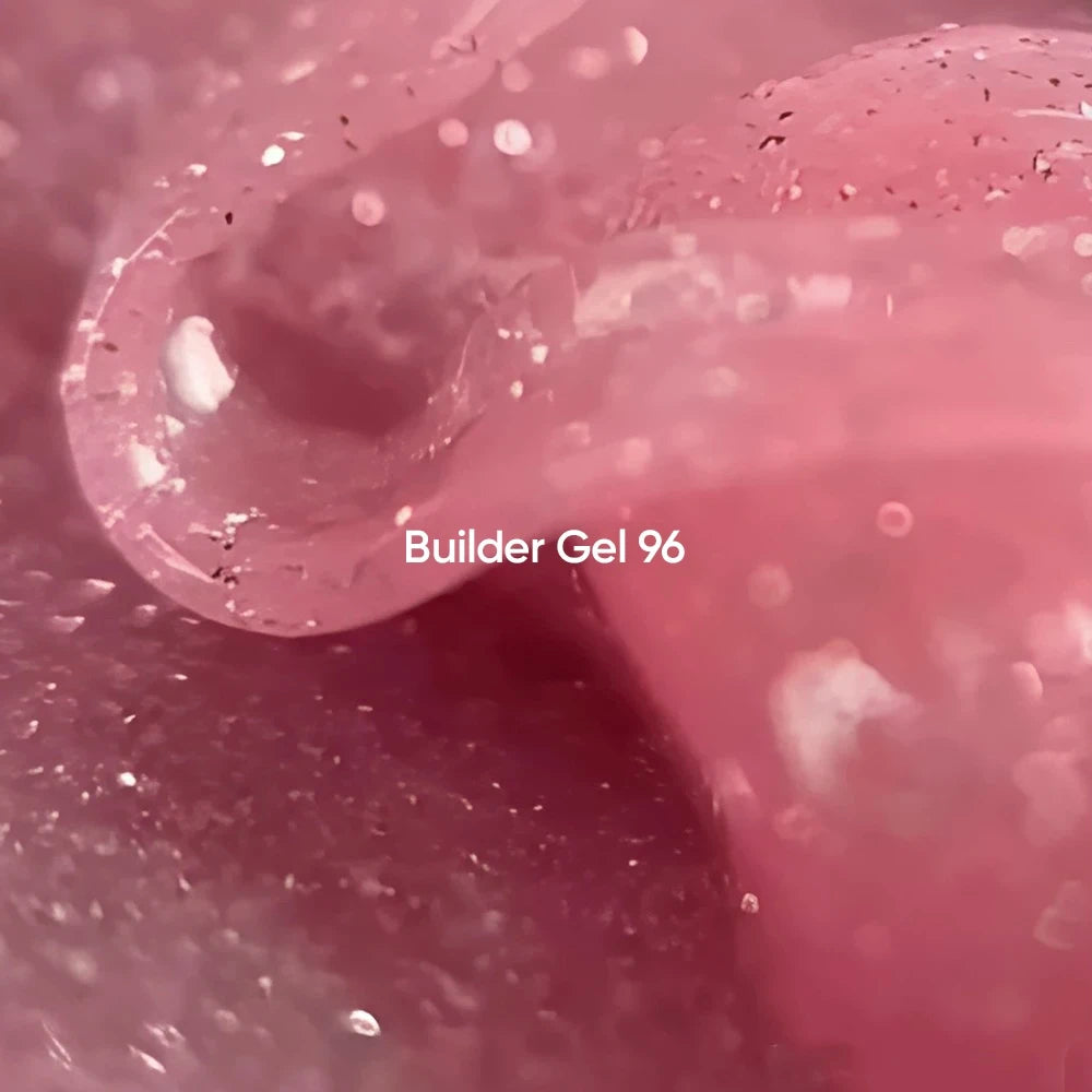 NAILSOFTHEDAY Builder Gel 96 — pink reflective builder gel, 15 ml