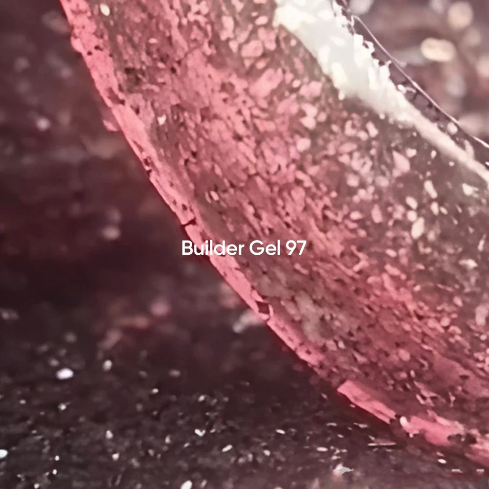 NAILSOFTHEDAY Builder Gel 97 — brown reflective builder gel, 15 ml