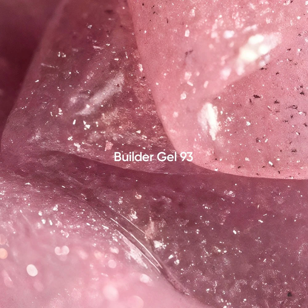 NAILSOFTHEDAY Builder Gel 93 — soft pink reflective builder gel, 15 ml