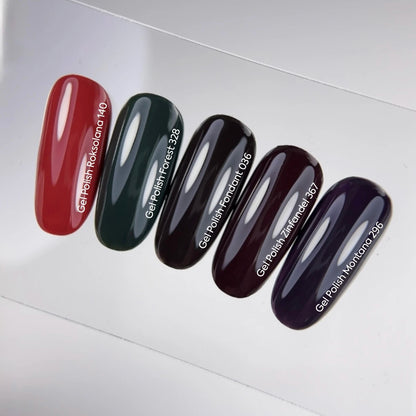 NAILSOFTHEDAY Gel Polish Montana — dark purple gel polish, one-coat coverage, 10 ml