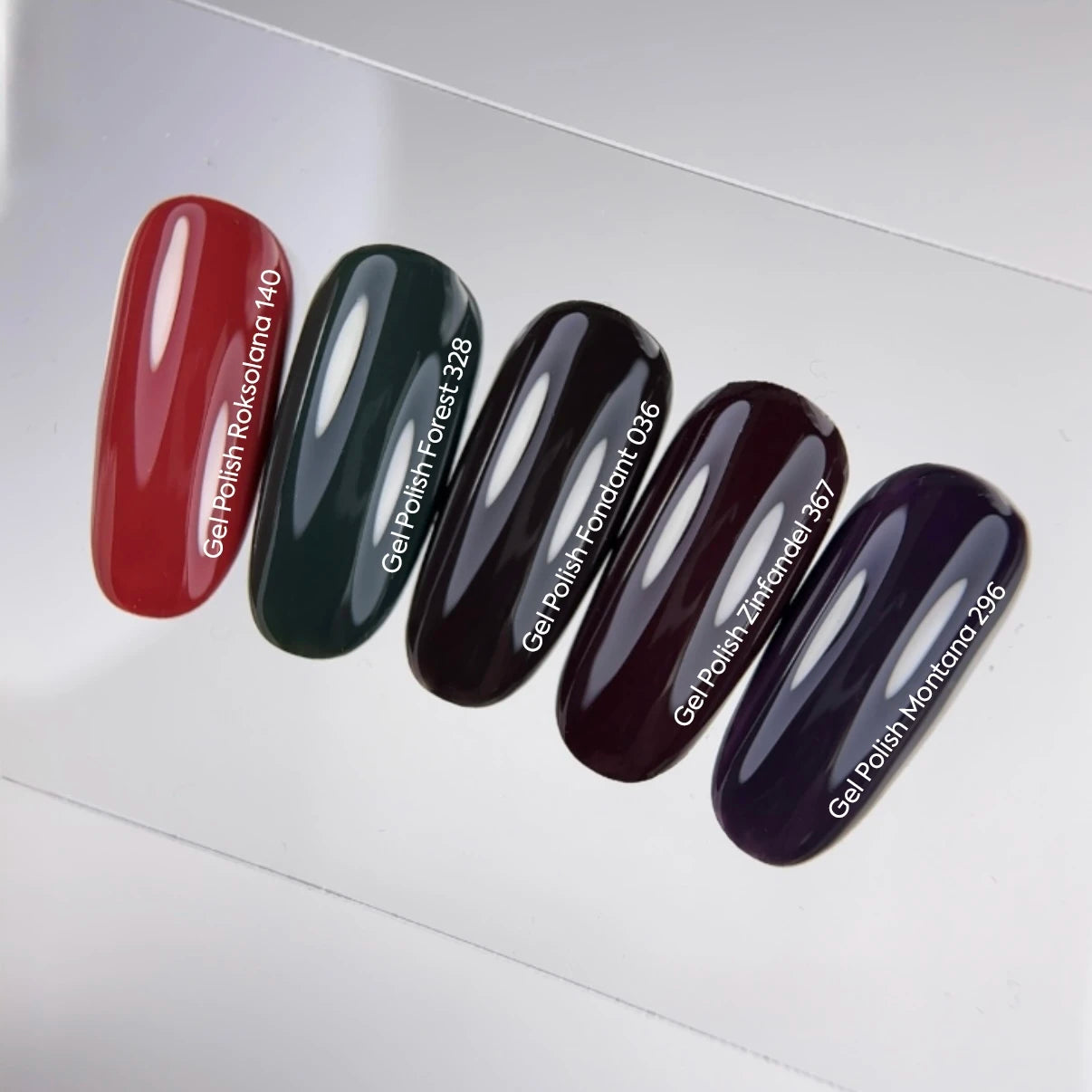 NAILSOFTHEDAY Gel Polish Forest — dark green gel polish, one-coat coverage, 10 ml