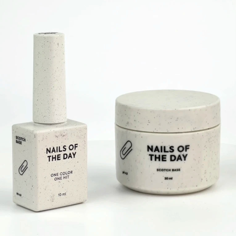 NAILSOFTHEDAY SCOTCH BASE — professional liquid base for natural nails, 30 ml