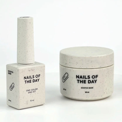 NAILSOFTHEDAY SCOTCH BASE — professional liquid base for natural nails, 30 ml