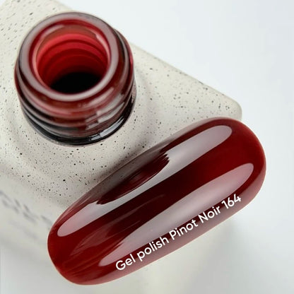 NAILSOFTHEDAY Gel Polish Pinot Noir 164 – esmalte semipermanente rojo vino con efecto vitral, 10 ml №2
