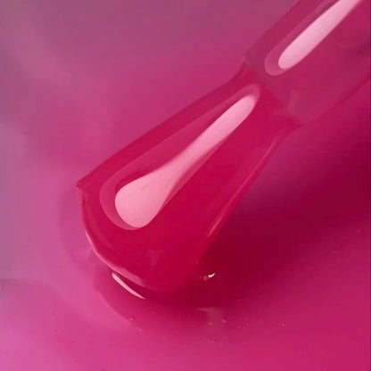 NAILSOFTHEDAY Cover Base 47 Light Pigment – leicht pigmentierte, halbtransparente Basis in kräftigem Rosaton für Nägel, 10 ml
