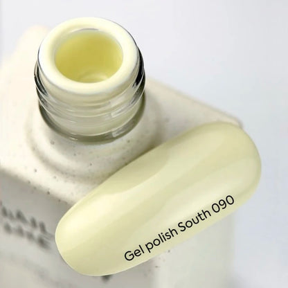 NAILSOFTHEDAY Gel Polish South — pastellgelber Gel-Lack mit voller Deckkraft in nur einer Schicht, 10 ml.