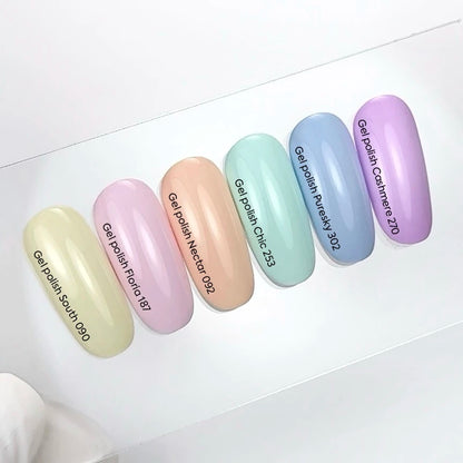 NAILSOFTHEDAY Gel Polish Puresky — vernis gel bleu ciel pastel avec une couvrance totale en une seule couche, 10 ml.