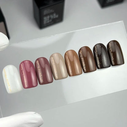 NAILSOFTHEDAY Let’s Special Petit Four — deep dark brown gel polish for nails, providing full coverage in a single layer, 10 ml.