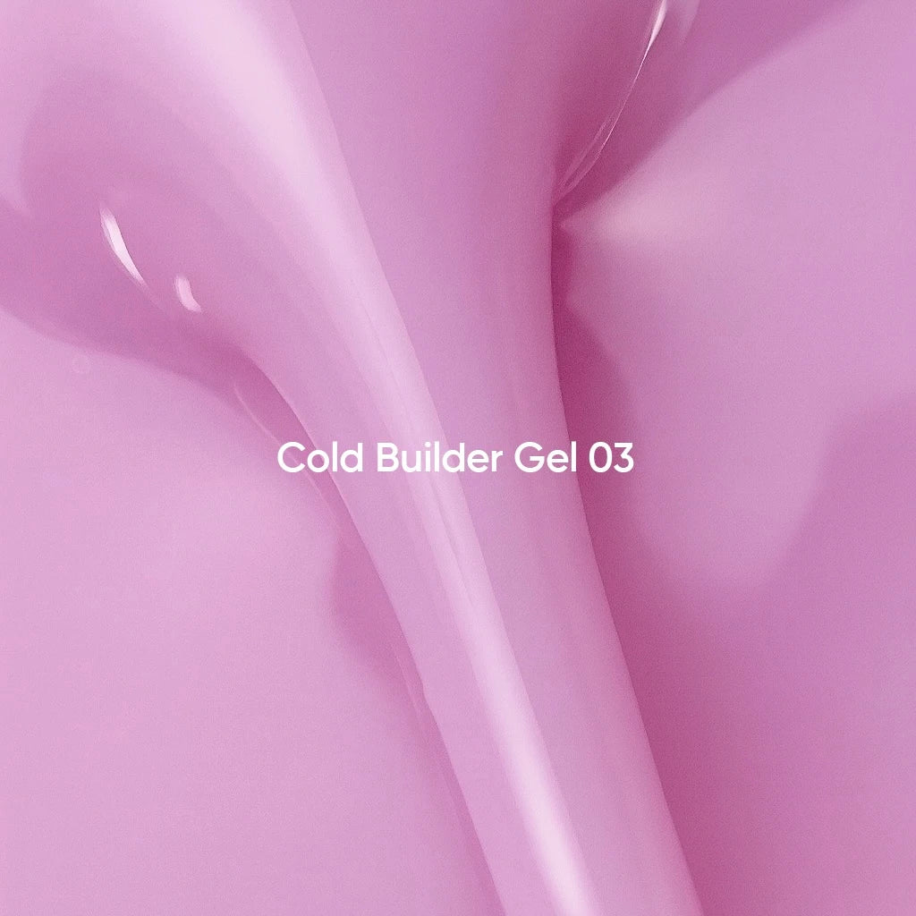 NAILSOFTHEDAY Cold Builder Gel 03 — pink builder gel for nail extensions, 15 ml.