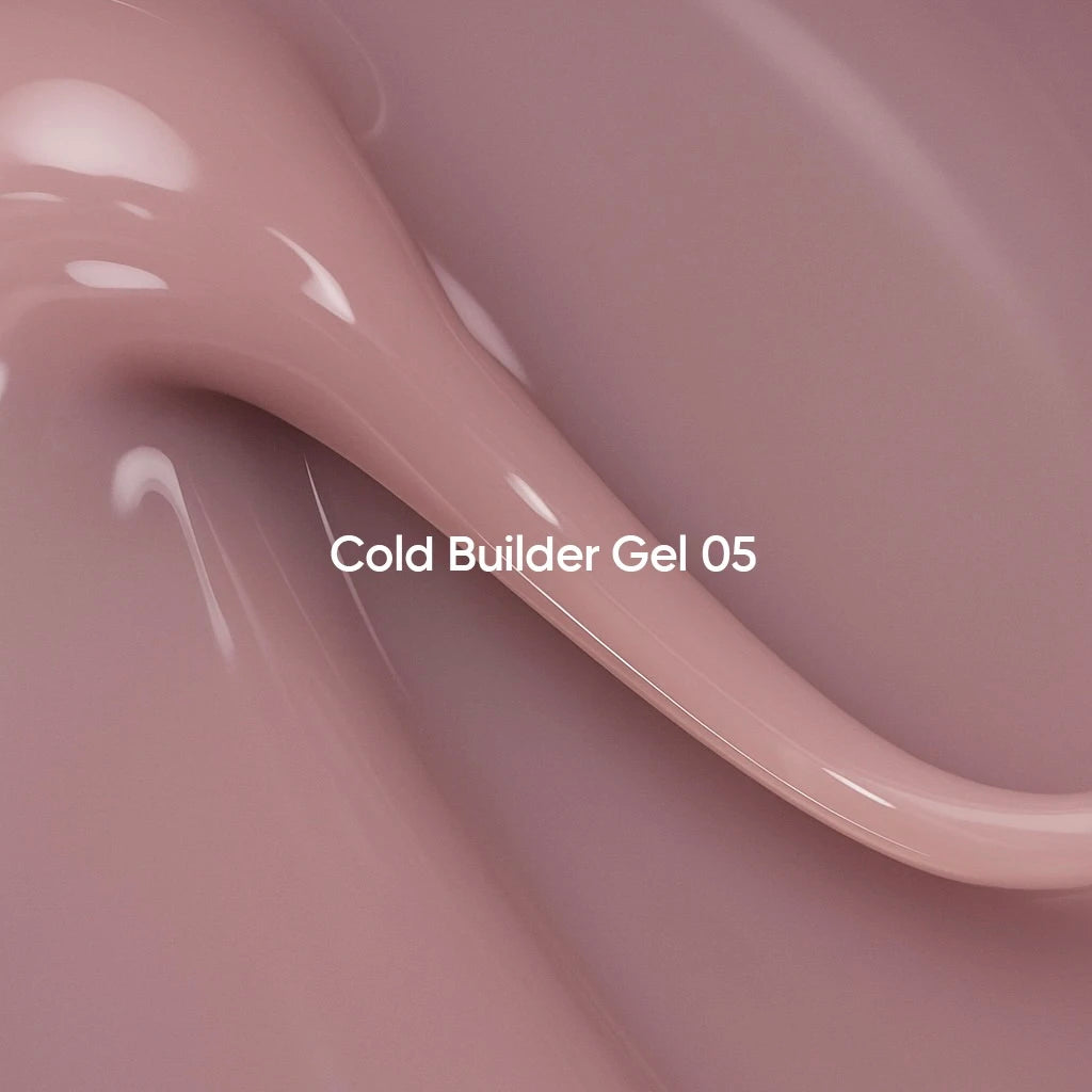 NAILSOFTHEDAY Cold Builder Gel 05 — cool nude builder gel for nail extensions, 15 ml.