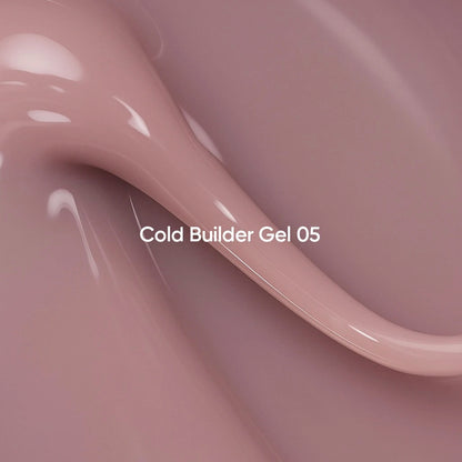 NAILSOFTHEDAY Cold Builder Gel 05 — cool nude builder gel for nail extensions, 15 ml.
