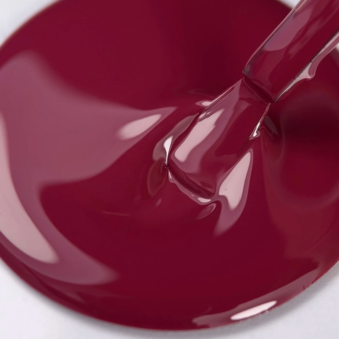 NAILSOFTHEDAY Color of the Month October 2025 Toscano — burgundy shade, full coverage in one coat, 10 ml