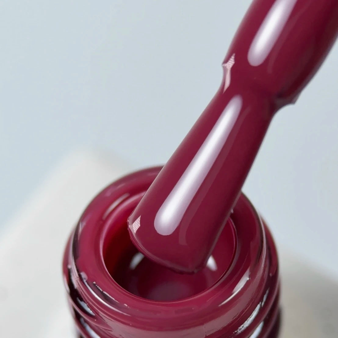 NAILSOFTHEDAY Color of the Month October 2025 Toscano — burgundy shade, full coverage in one coat, 10 ml