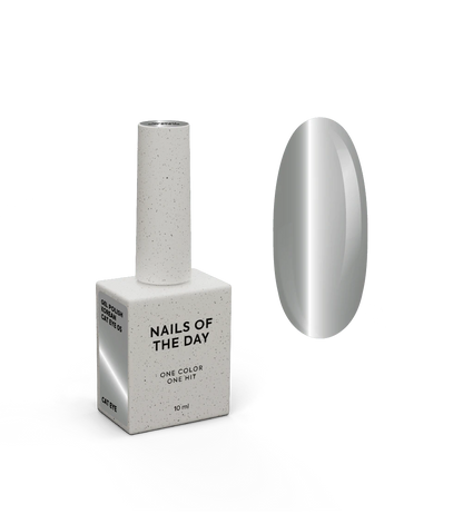 NAILSOFTHEDAY Korean cat eye 05 – gray cat eye gel polish, 10 ml