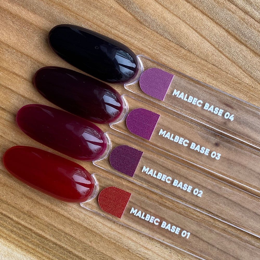 NAILSOFTHEDAY Malbec base 04 – stained purple-black base, 10 ml