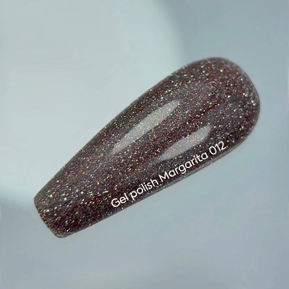 NAILSOFTHENIGHT Margarita gel polish: esmalte semipermanente nude rosado reflectante para uñas, 10 ml