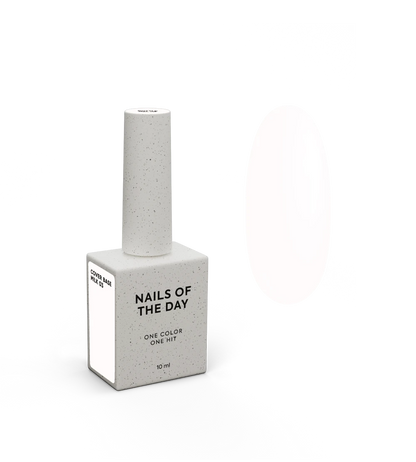 Nailsoftheday Cover base NOVO Formula milk 03 — base de camuflagem de leite translúcido para unhas, 10 ml