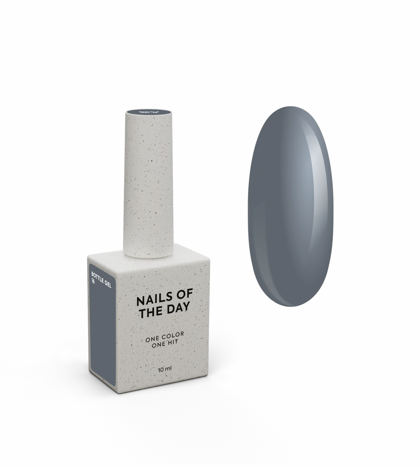 NAILSOFTHEDAY Gel de garrafa 16 — gel ultra forte para unhas, 10 ml