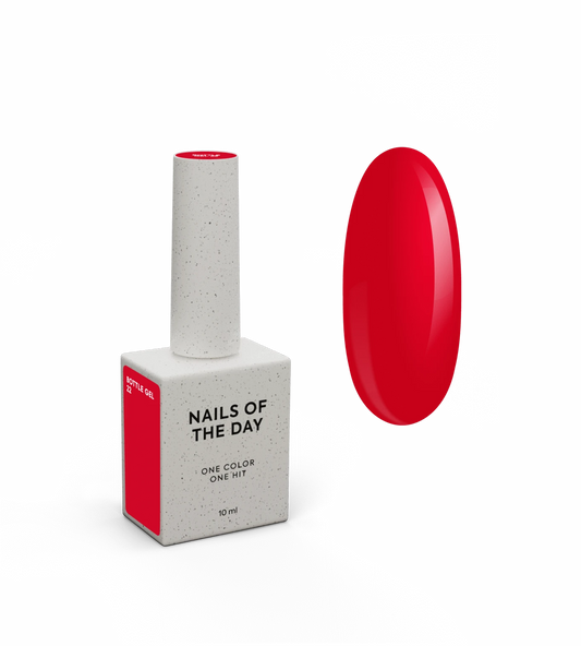 NAILSOFTHEDAY Bottle Gel 22 – Gel Extra Forte Framboesa Escuro, 10 ml