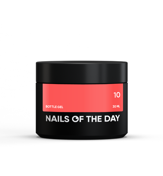 NAILSOFTHEDAY Bottle gel 10 – надміцний гель ТОЙ самий легендарний ботл, 30 мл