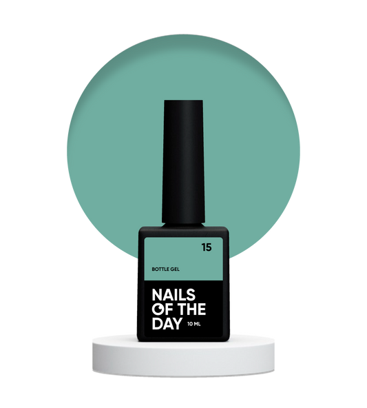 NAILSOFTHEDAY Bottle gel 15 — надміцний гель для нігтів, 10 мл