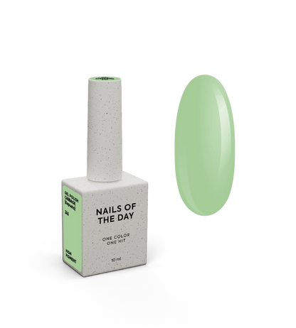 NAILSOFTHEDAY Gel polish Cabbage [Kapusta] 240 — зелено-салатовий гель-лак, що перекривається в один шар, 10 мл