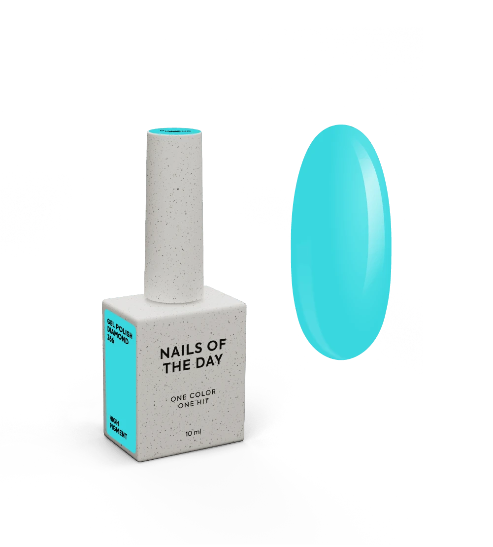 NAILSOFTHEDAY Let's special Diamond — verniz gel azul, 10 ml