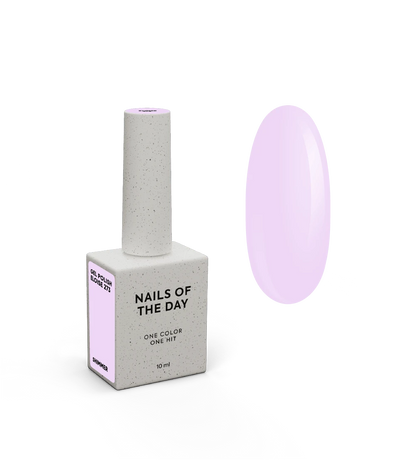 NAILSOFTHEDAY Let's special Eloise — verniz gel rosa frio com brilho fino, 10 ml