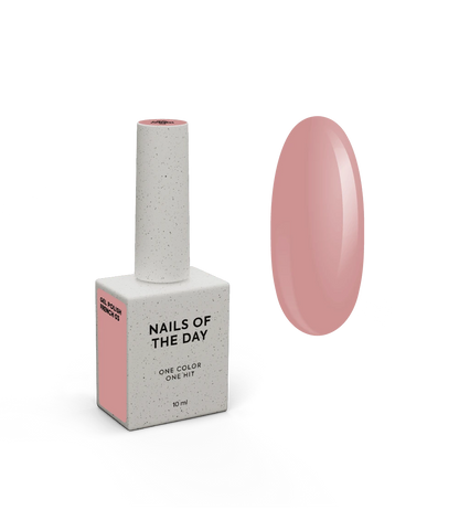 NAILSOFTHEDAY Gel Polish French 03 — esmalte semipermanente nude con nivel reducido de pigmentación, 10 ml