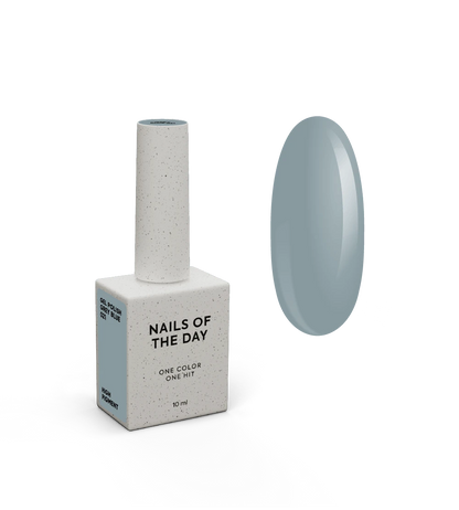 NAILSOFTHEDAY Let's special Grey blue — verniz gel cinzento-azulado cobrindo numa camada, 10 ml