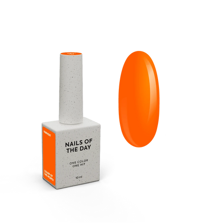 NAILSOFTHEDAY Color of the Month September 2026 Harvest — Orange, deckend in nur einer Schicht, 10 ml
