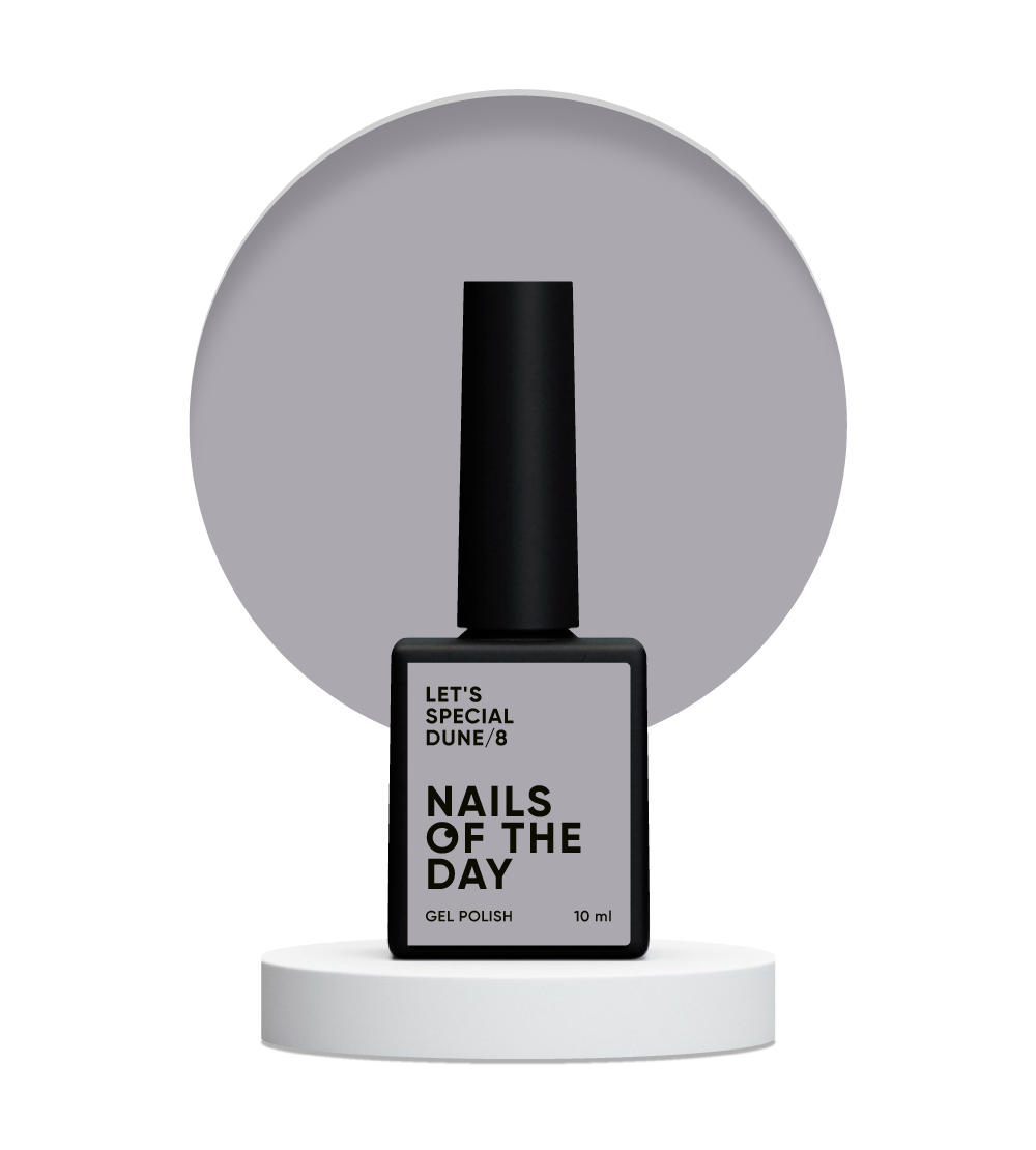 NAILSOFTHEDAY Let's special Dune/8 - Jordan stone of the desert gel nail polish covering one layer, 10 ml