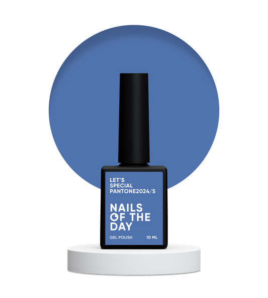 NAILSOFTHEDAY Let&#39;s special Pantone2024/5 - verniz gel light denim/light cornflower numa camada, 10 ml