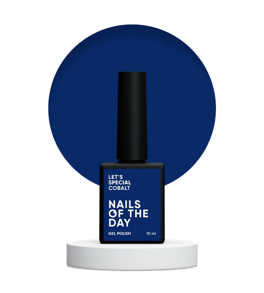 NAILSOFTHEDAY Let’s Special Cobalt — насичено-синій гель-лак для нігтів, що перекриває в один шар, 10 мл