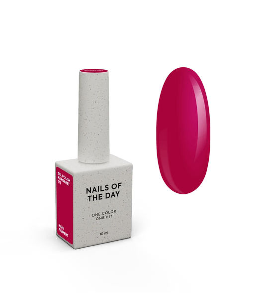 NAILSOFTHEDAY Rendiamo speciale Margaret - smalto gel magenta scuro coprente in uno strato, 10 ml