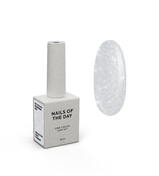 NAILSOFTHEDAY Gel Polish Milkshake 004 – Milky Reflective Gel Polish, 10 ml