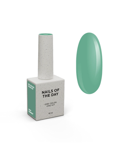 NAILSOFTHEDAY Let's Special Olive – kalter olivgrüner Gellack für Nägel, der in einer Schicht bedeckt, 10 ml