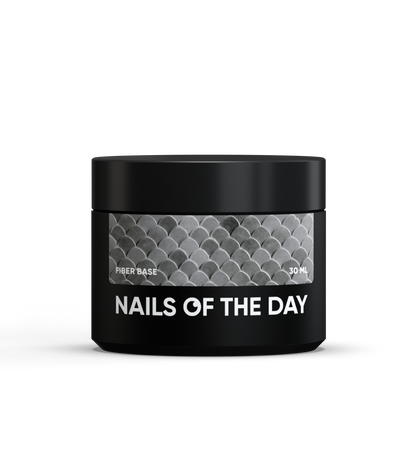 NAILSOFTHEDAY Fiber base – base for nails with nylon fibers, 30 ml