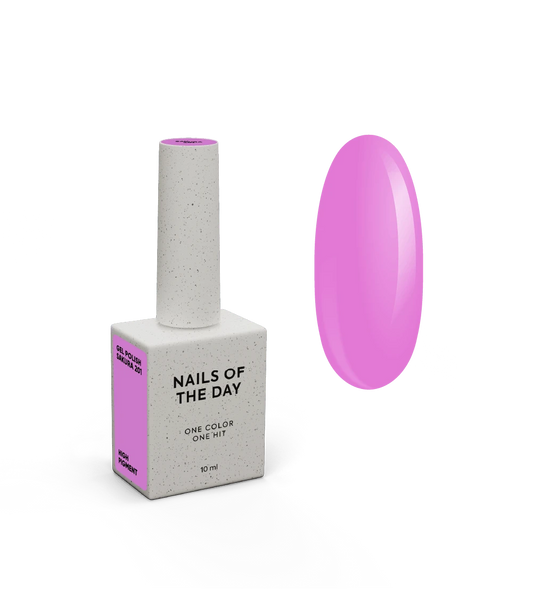 NAILSOFTHEDAY Let's Special Sakura - Vernis à ongles gel spécial violet pastel/violet pâle une couche se chevauchant 10 ml